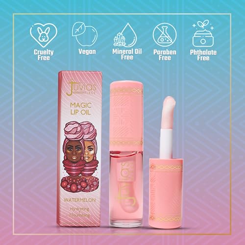 Juvia's Place Magic Lip Oil Watermelon - Hydrating Tinted Lip Oil