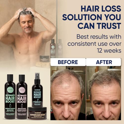 Moerie Hair Growth Shampoo, Conditioner, Spray & Mask Set