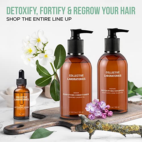 Collective Laboratories Fortifying Conditioner for Thinning Hair and Hair Loss, Postpartum Hair Loss Treatment, Hair Growth Treatment for Women and Men (Conditioner)