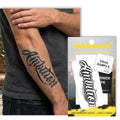 Ambition Script Temporary Tattoo – Waterproof Plant-Based Ink