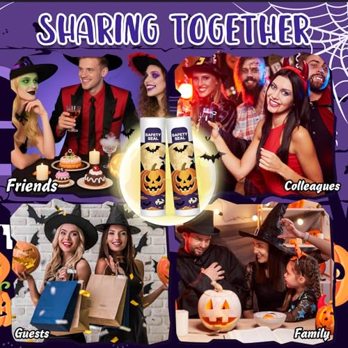Dmsky 60 Pcs Halloween Lip Balm - Party Favors & Goodie Bag Fillers
