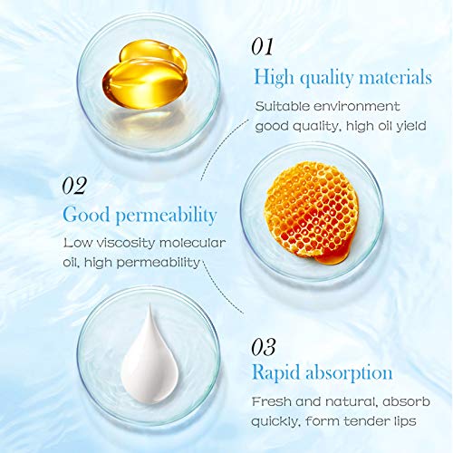 Jakuva 29PCS Collagen Lip Mask, Gel Moisturizing Mouth Patches For Anti Wrinkle,Anti Chapped and Moisturizing, Sleeping Mask, Gold