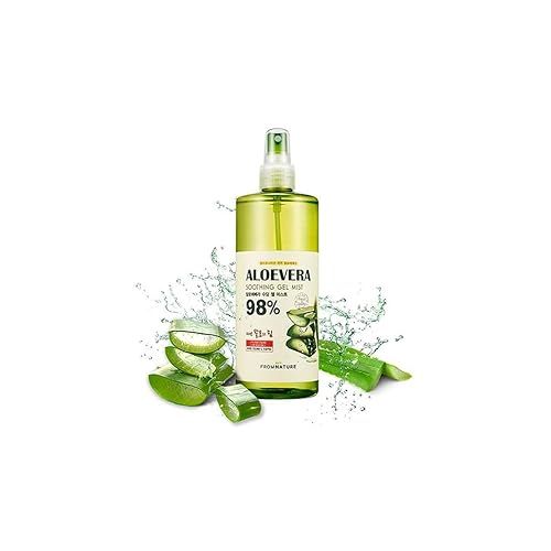Aloe Vera 98% "Moisture Soothing Gel Mist - 13.5 fl oz. (400 ml) for FROMNATURE