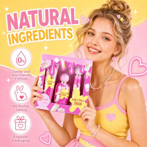 Fragrance Gift Set for Women – 50ml Perfume, Lotion & Travel Mini