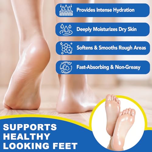 Urea Foot Care Stick with 60% Urea & 2% Salicylic Acid - Moisturizing Cream for Dry Cracked Heels