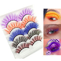 Colorful Mink Eyelashes 15MM - Reusable False Lashes