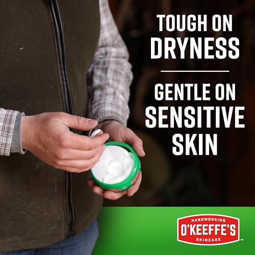 O'Keeffe's Working Hands Cream for Dry Cracked Hands, 3.4 oz (2-Pack)