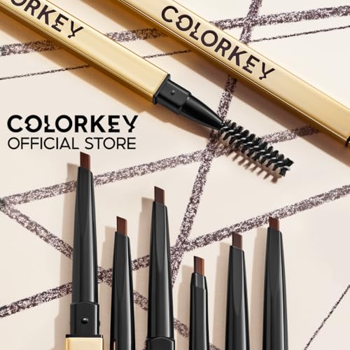 COLORKEY Contour Sketch Eyebrow Pencil - Retractable, Triangle Core