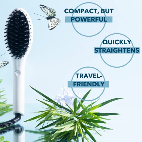 InStyler Straight UP Mini Ceramic Heated Brush - 400°F