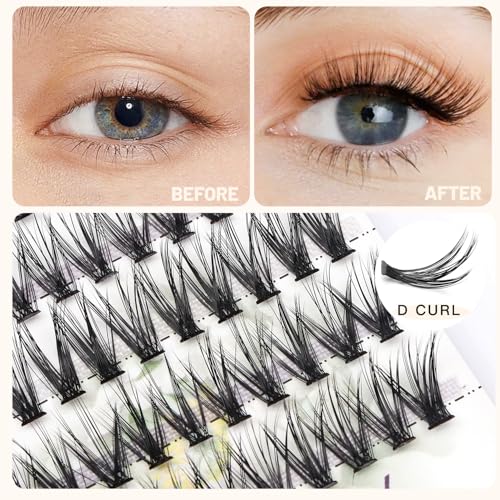 C Curl 3D Individual Eyelash Extensions 0.07mm 11mm