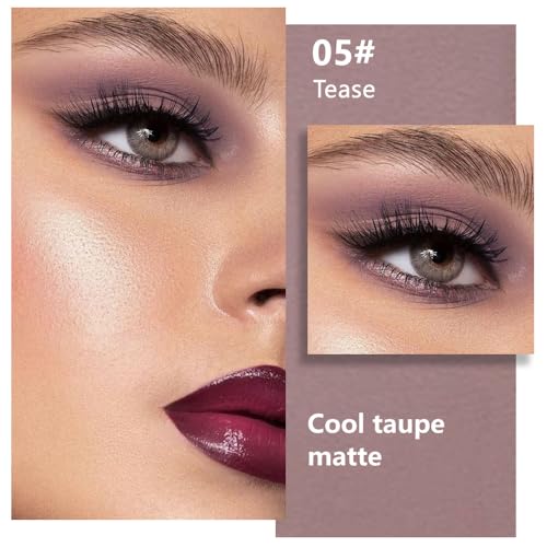 Kaely Taupe Single Eyeshadow - Blendable Matte Neutral Powder Shadow 05