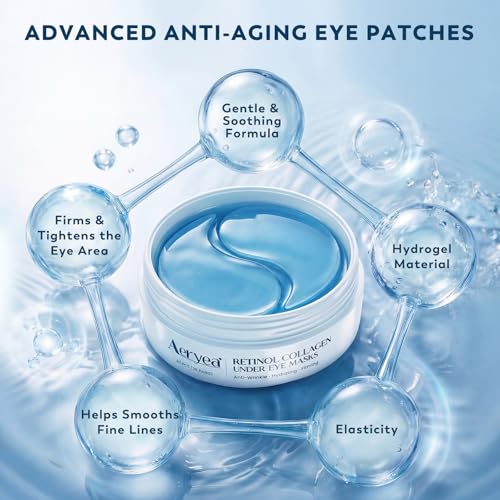 Retinol Collagen Under Eye Patches 30 Pairs | Hydrogel Eye Masks