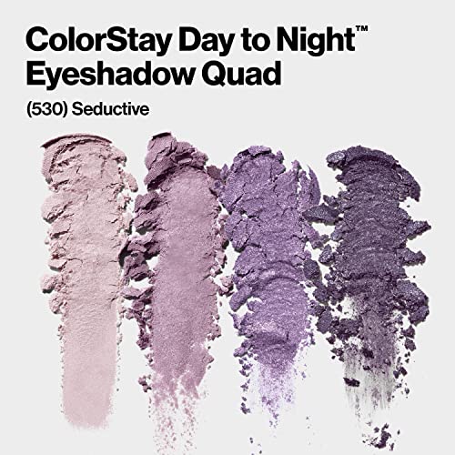 Revlon ColorStay Day to Night Eyeshadow Quad, 530 Seductive