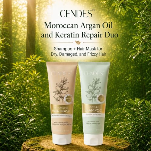 Argan Oil Keratin Shampoo & Conditioner Set