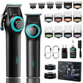 VGR Professional Hair Clipper & Trimmer Set with LED Display