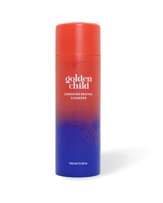 Golden Child - Sunshine Revival Cleanser - Daily Cleanser for Sensitive Skin & combination Skin. Deep Cleans & Fights Breakouts.