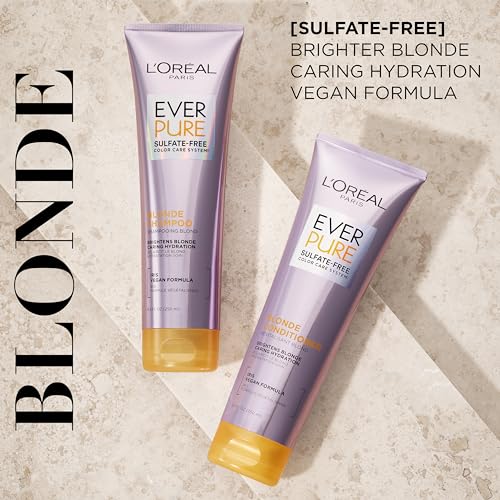 L'Oreal Paris EverPure Blonde Shampoo & Conditioner Set - 8.5 Fl Oz