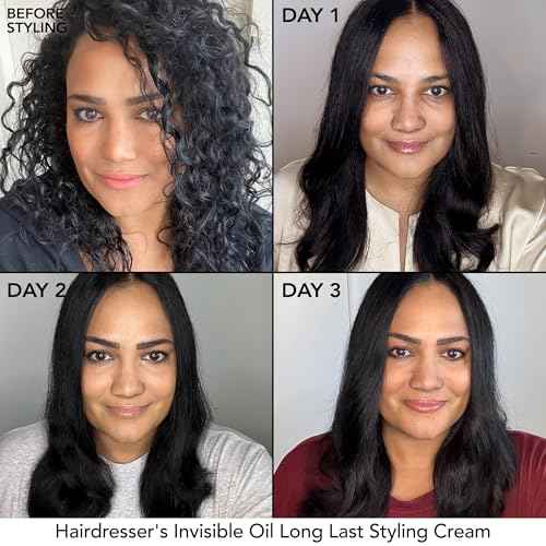 Bumble and bumble. Hairdresser's Invisible Oil Long Last Styling Cream | Hydrating, Anti Frizz, Prevents Split Ends, Color Safe | Curly, Wavy, Straight | With Argan Oil, Coconut Oil + Grapeseed Oil