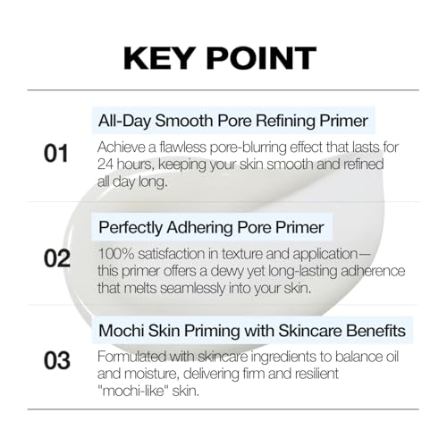 VIDIVICI Mochi Primer 1.05 fl oz – K-Beauty Pore Blurring Hydrating Primer