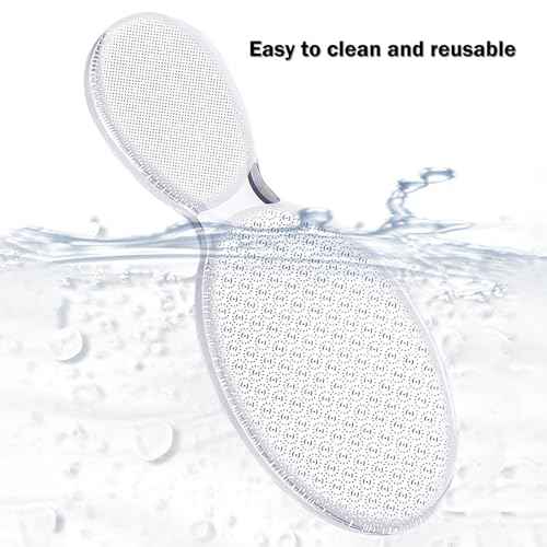 Nano Foot File, Foot Scrubber Callus Remover, Foot Care Pedicure Tool, Foot File with Nano-Level Grinding Points, Portable Foot Scrubber for Dead Skin Removal, Cracking, Wet and Dry Feet