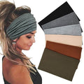 Sefiinh 6-Pack Wide Headbands for Women, Non-Slip Yoga & Sports