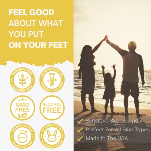 The Yellow Bird All Natural Foot Balm for Cracked Heels & Calluses