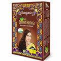 Kangana Henna Hair Dye Dark Brown - Ammonia-Free, 6 Pouches
