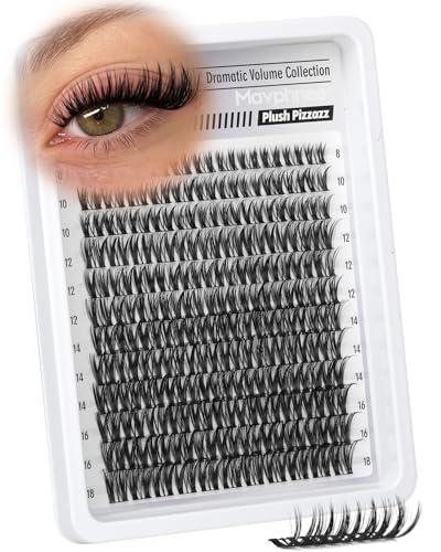 Wispy Lash Clusters 8-18MM CD Curl Eyelash Extensions (132pc)