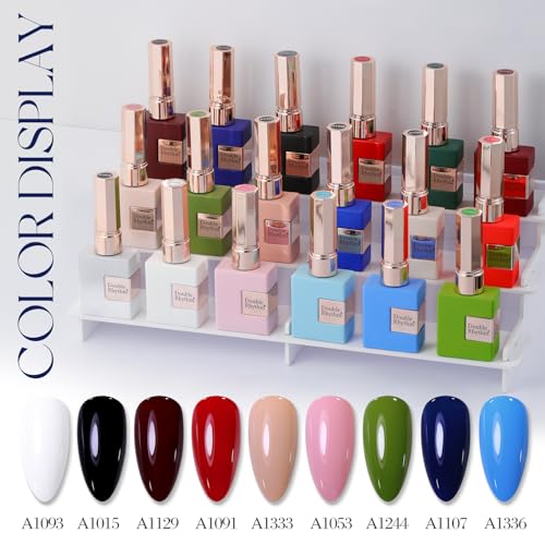 Double Rhythm Gel Nail Polish 15ML Soak Off Light Blue