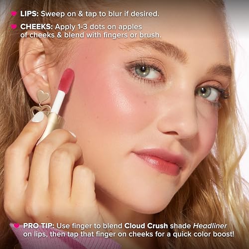 Too Faced Cloud Crush Whipped Lip & Cheek Cream - 12-Hour Hydration