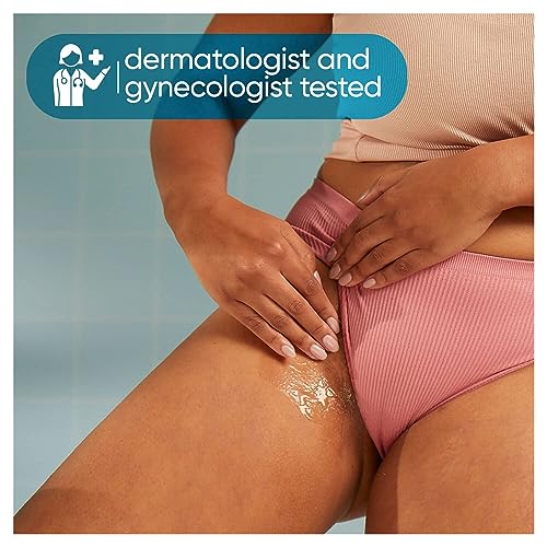 Gillette Venus Intimate Grooming 2in1 Cleanser and Shave Gel for Bikini Pubic Hair and Skin 6.4 Oz,(Pack of 24)