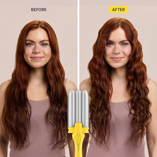 Drybar The Mixologist Interchangeable Styling Iron – Curling Wand & Waver Attachments