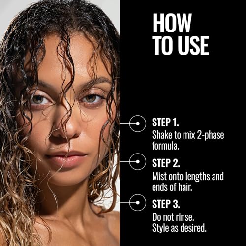 Pravana Intense Therapy Leave-In Conditioner Spray Treatment & Detangler | Instantly Detangles & Hydrates | Equalizes Hair Porosity | For All Hair Types | Strengthens & Softens Hair | 10 Fl Oz