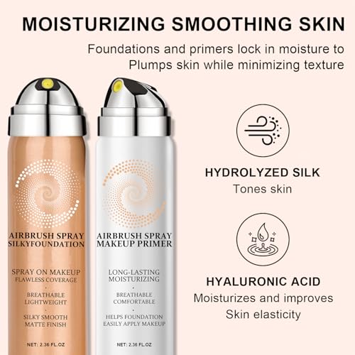 Airbrush Foundation Spray with Primer - Full Coverage