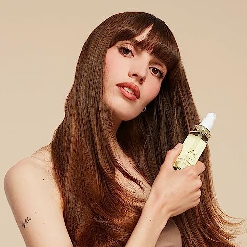 OUAI Hair Oil Bundle - Hair Heat Protectant Oil for Frizz Control - Adds Hair Shine and Smooths Split Ends - Color Safe Formula - Paraben, Phthalate and Sulfate Free (2 Count, 0.45 Oz/1.5 Oz)
