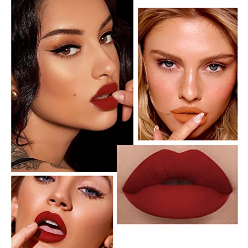 12-Color Matte Liquid Lipstick Set | Waterproof Long-Lasting
