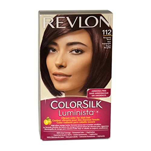Revlon ColorSilk Luminista Haircolor, Burgundy Black