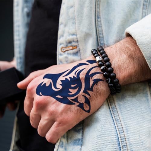 Aresvns Aztec Viking Temporary Tattoos Men 10 Sheets