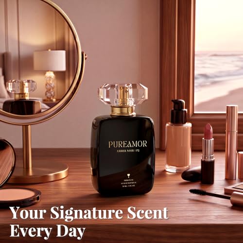 PUREAMOR Amber Noir Pheromone Perfume for Women - 1.0 oz