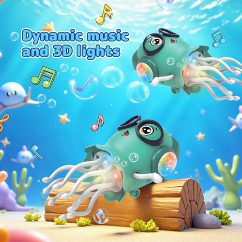 Zonopy Dancing Jellydancer Crawling Baby Toy with Lights & Music