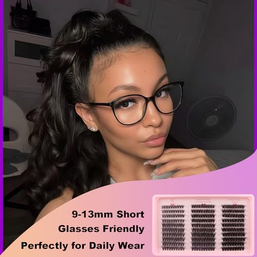 Fluff Lash Clusters 9-13mm 40D 60D 80D DIY Eyelash Extensions