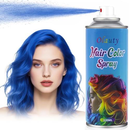 Blue Temporary Hair Color Spray for Kids & Adults - 120ML