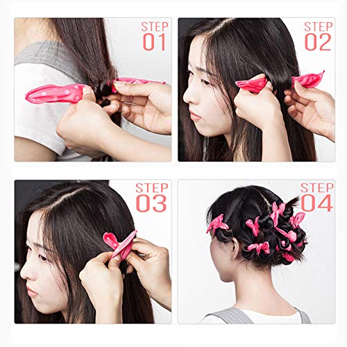 40Pcs Soft Foam Hair Rollers for Overnight Sleep