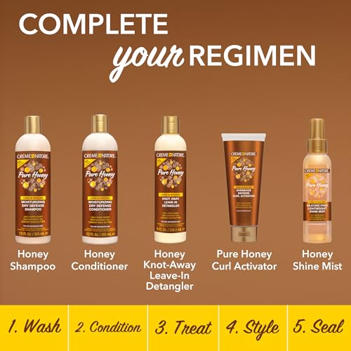 Creme of Nature Curl Activator - Honey Shrinkage Defense 10.5oz