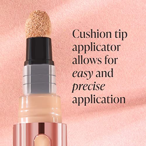 Mally Beauty - The Plush Pen Brightening Concealer Stick - Beige - Hydrating Turmeric, Vitamin E, and Hyaluronic Acid Infused Formula - Medium Buildable Coverage with a Natural, Smooth Finish