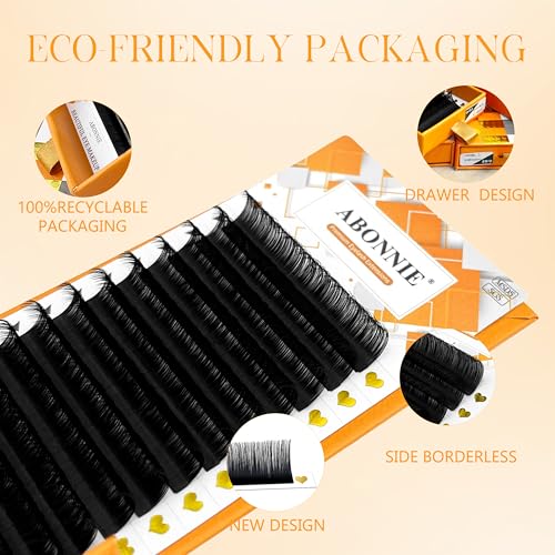 ABONNIE Classic Lash Extensions 0.07 CC Curl 8-15mm Mix