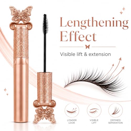 Black Mascara - Waterproof Lengthening & Volumizing Formula