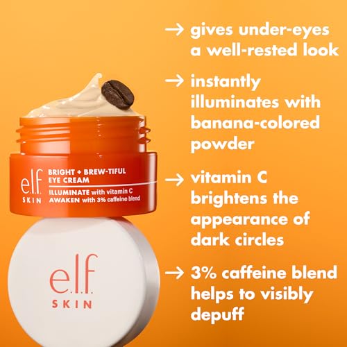 e.l.f. Bright + Brew-tiful Eye Cream - Caffeine & Vitamin C