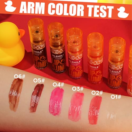 Duck Lip Plumper Gloss - 6 Colors Korean Lip Oil