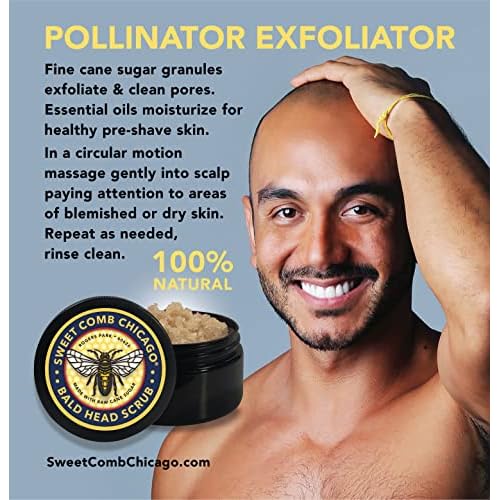 Sweet Comb Chicago Bald Head Scrub